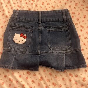 Hello Kitty Denim Skirt (XS)